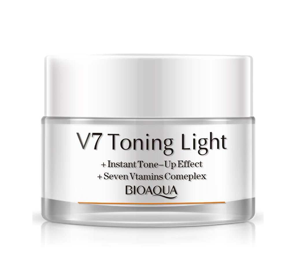 BIOAQUA V7 TONING LIGHT CREAM MAKEUP VITAMIN COMPLEX Concealer 50g Thailand
