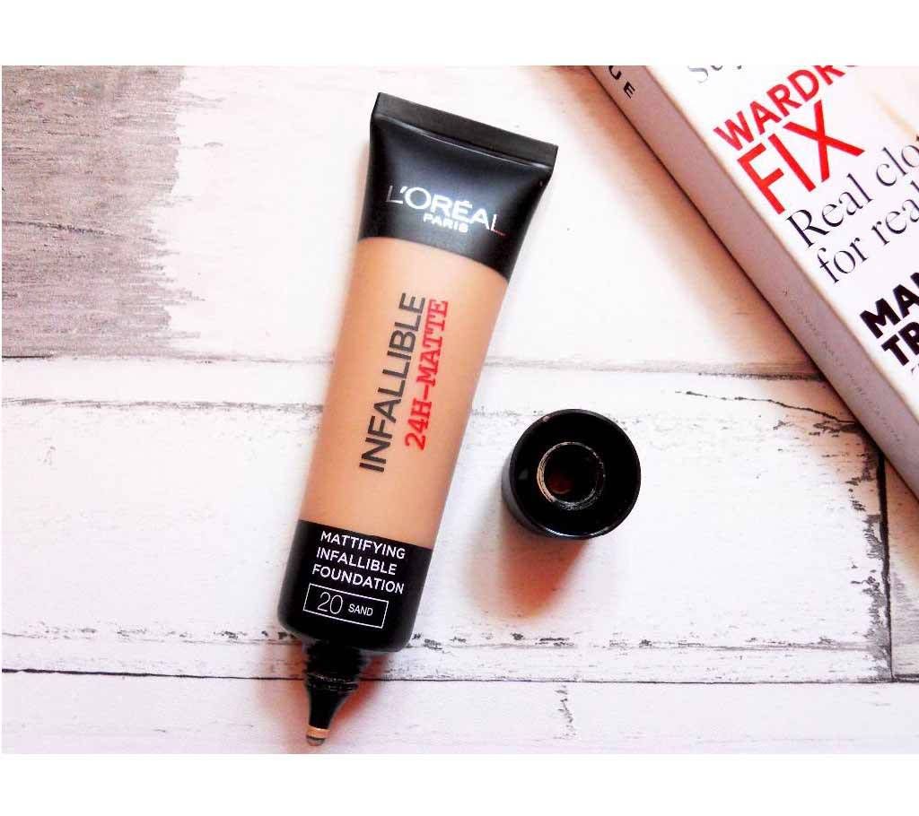 L'Oreal infallible pro matte foundation