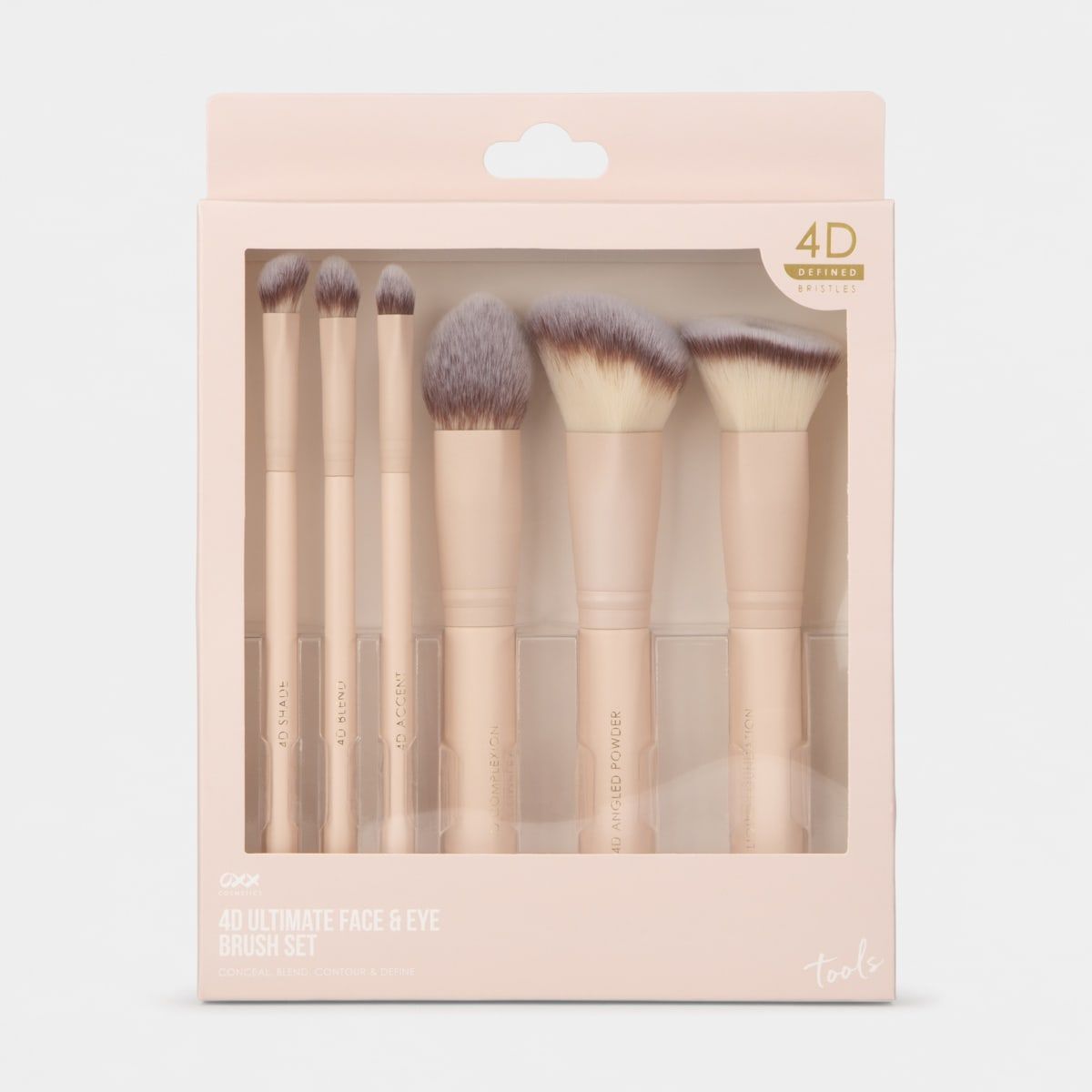 OXX Cosmetics 4D Ultimate Face and Eye Brush Set