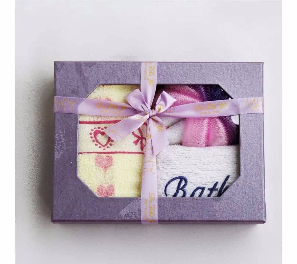 bath scrubbing set