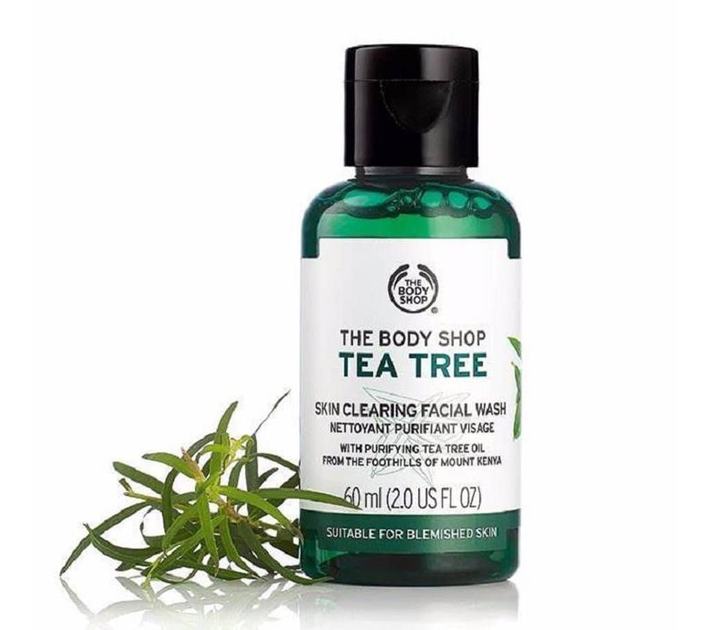 The Body Shop Tea Tree face wash 