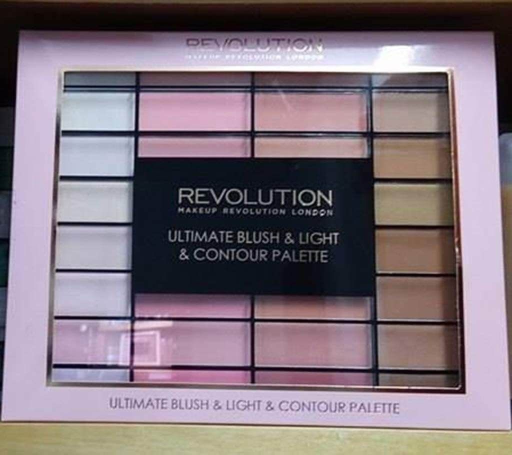 Revolution Blush & light & Contour Palette