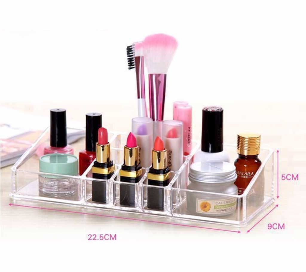 Acrylic cosmetic storage box