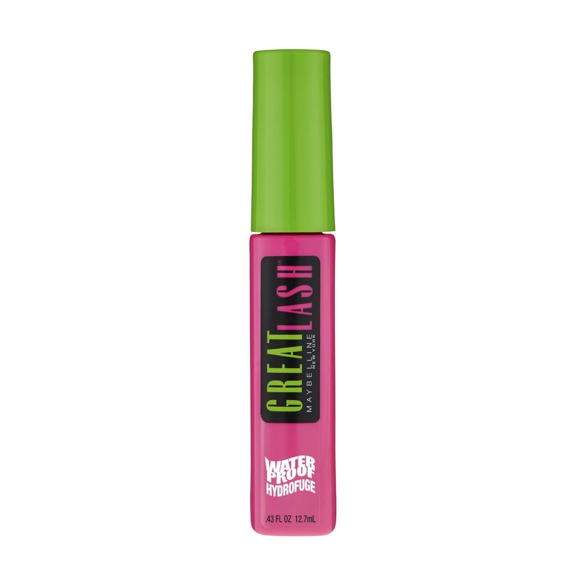 Maybelline Great Lash Volumizing Waterproof Mascara - Very Black