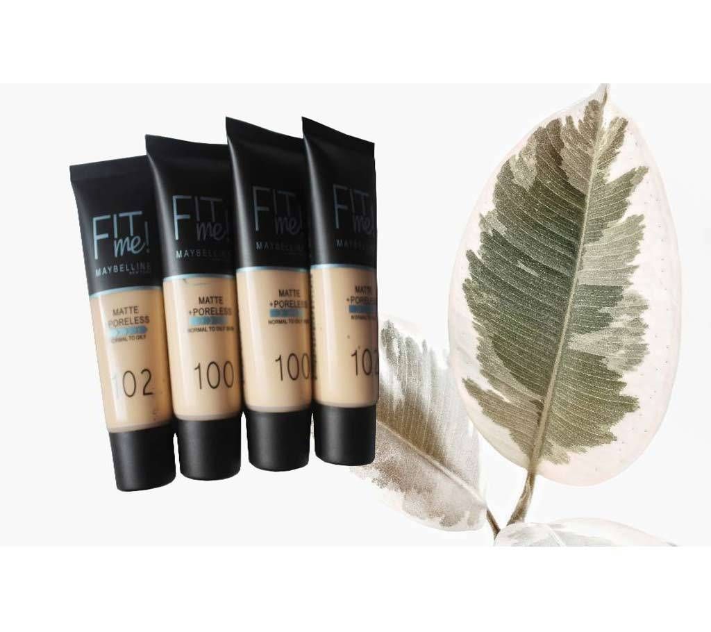 Maybelline Fit Me Matte Poreless Foundation - 30ml - USA