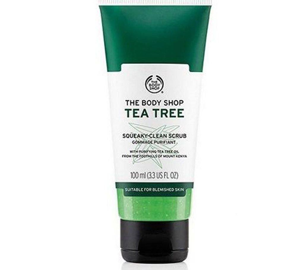 THE BODY SHOP TEA TREE SQUEAKY Scrub