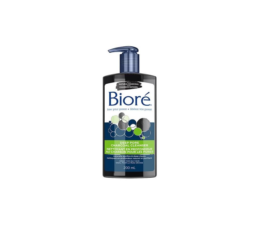 Bioré Deep Pore Charcoal Cleanser 200 ml