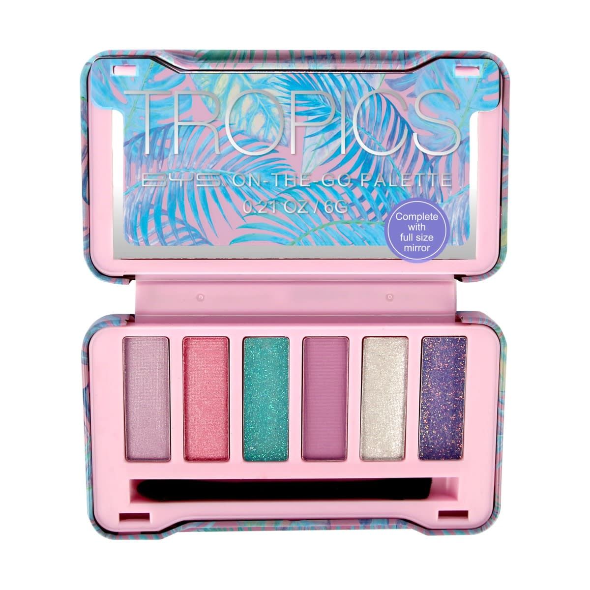 BYS Tropics On-The-Go Eyeshadow Palette - Blue