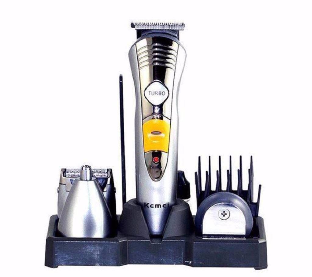 Kemei KM-580A 7-in-1 Rechargeable Hair Trimmer