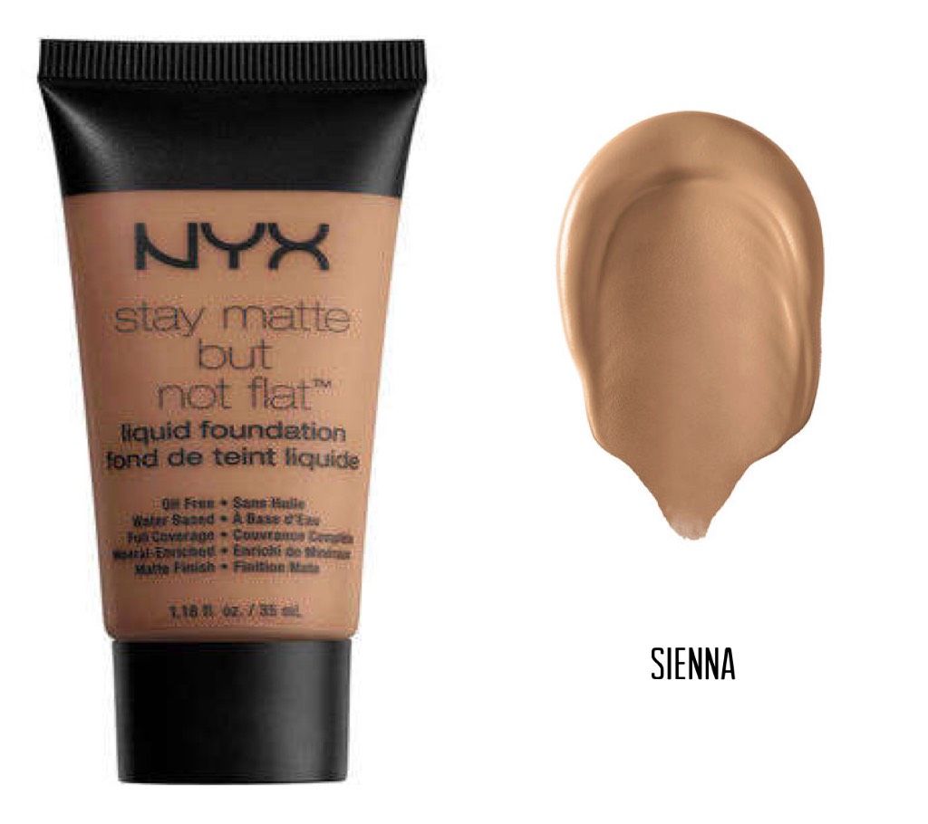 NYX Stay Matte But Not Flat Liquid Foundation  Shade- Sienna UK 