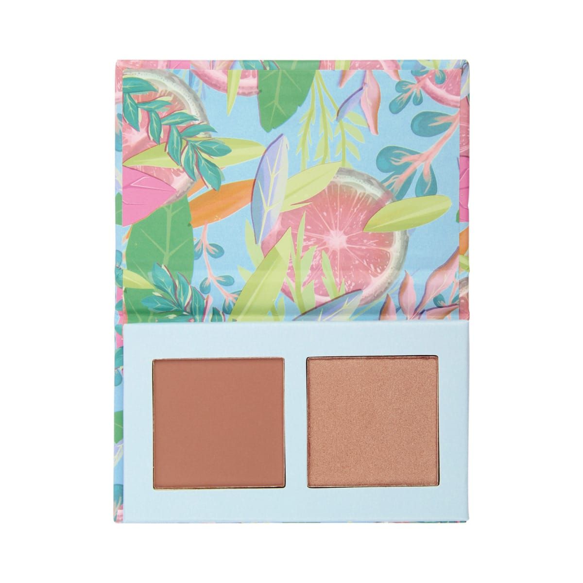 BYS 2 Piece Blush and Bronze Palette - Floral