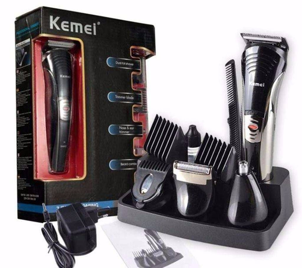 Kemei Km-590a 7 In1 Rechargeable Professional shaver 