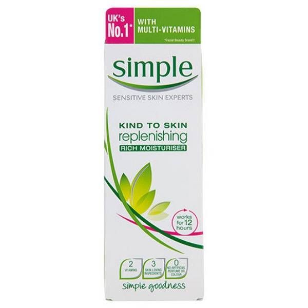 Simple Kind To Skin Replenishing Rich Moisturiser