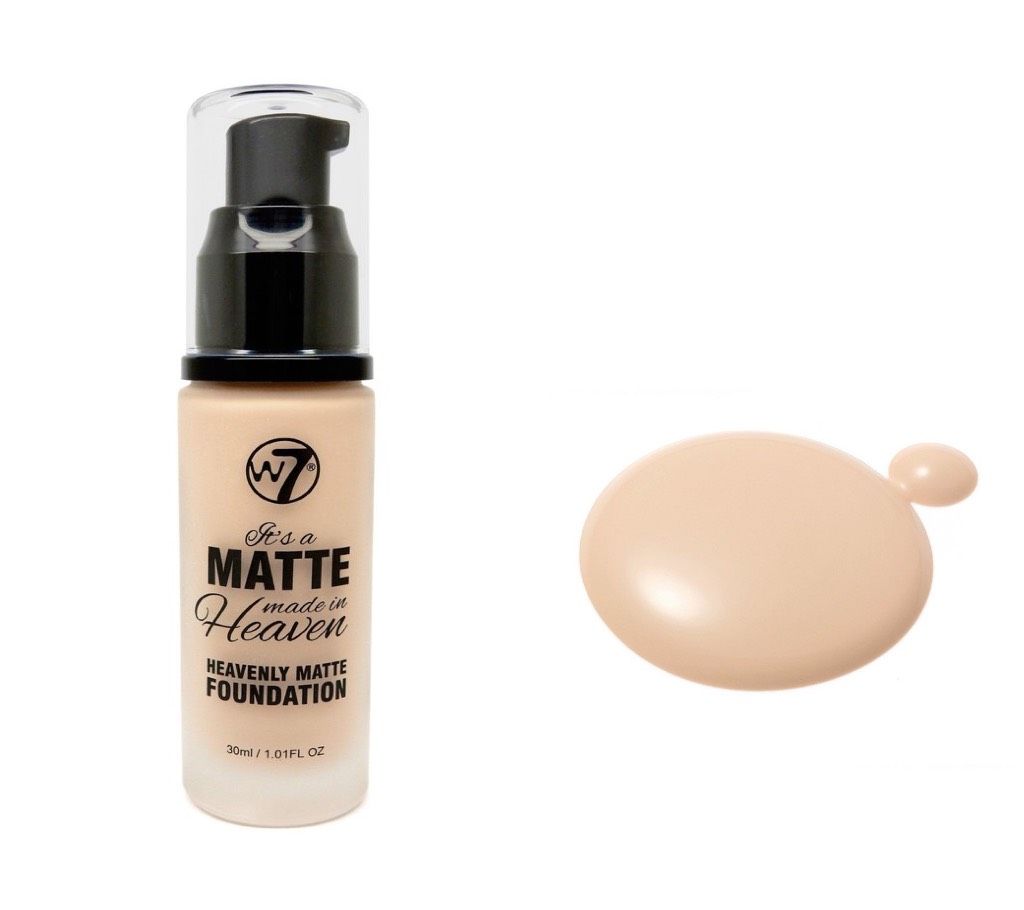 W7 Matte Made in Heaven Foundation- Sand Beige UK 