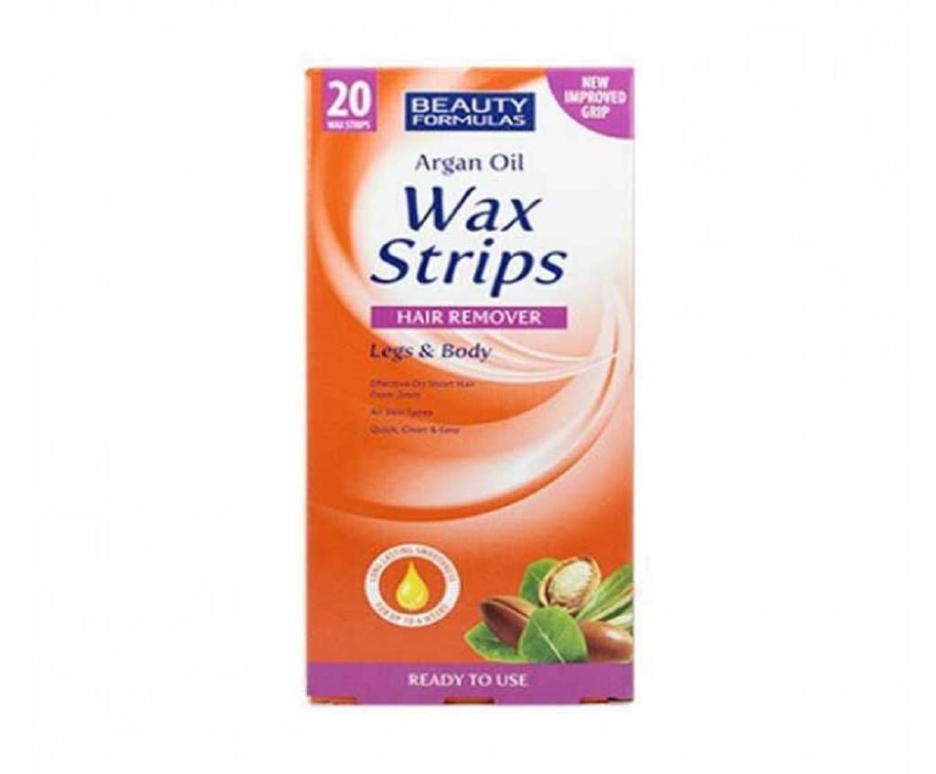 Beauty Formulas argan oil wax strips