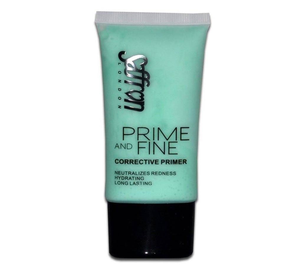 Prime And Fine Redness Neutralizer Long Lasting Corrective Primer UK