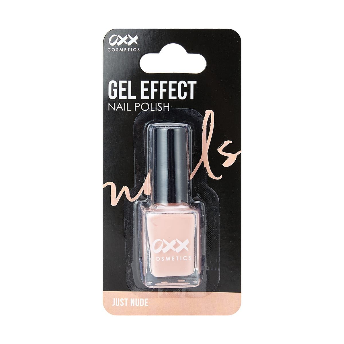 OXX Cosmetics Gel Effect Nail Polish - Just Nude