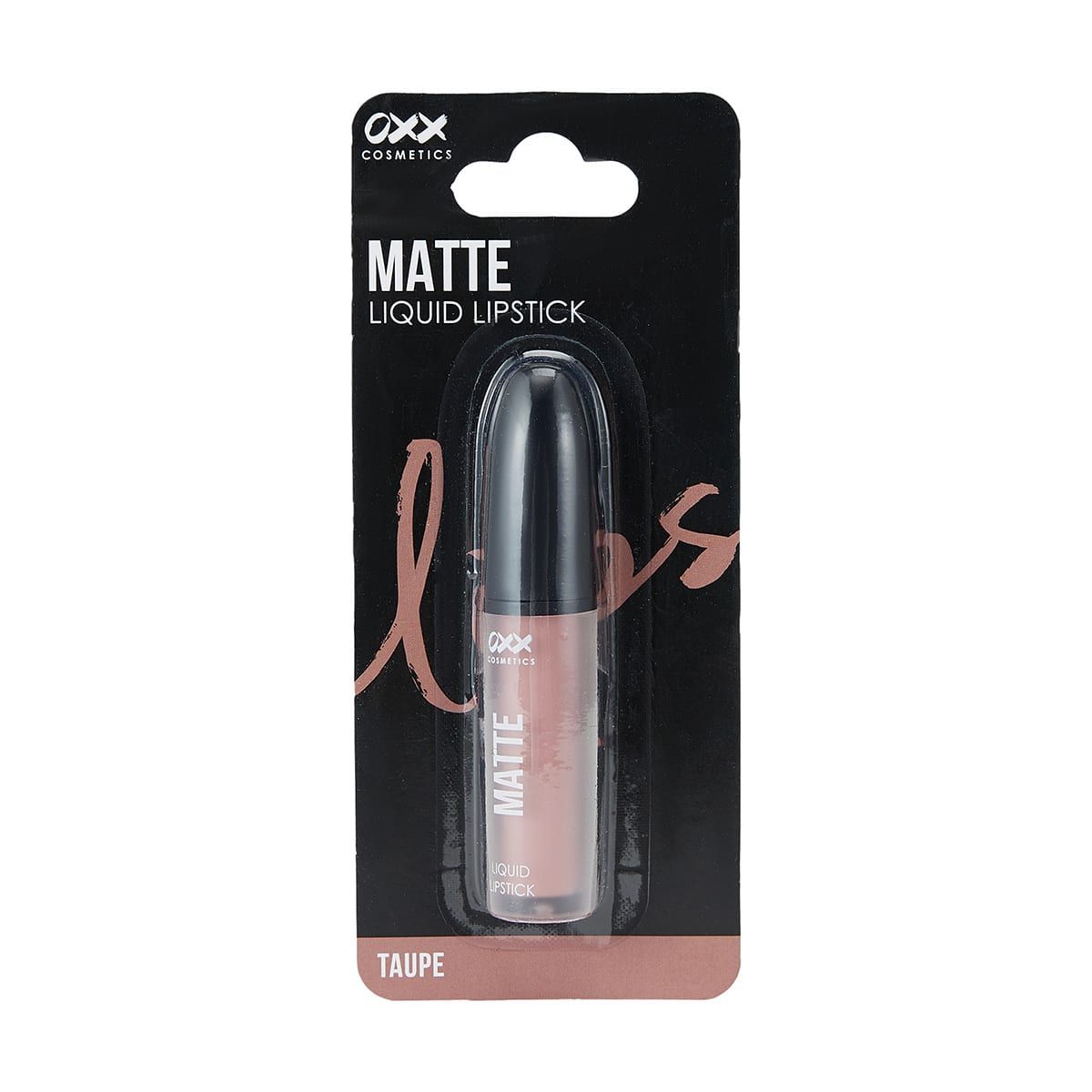 OXX Cosmetics Matte Liquid Lipstick - Taupe