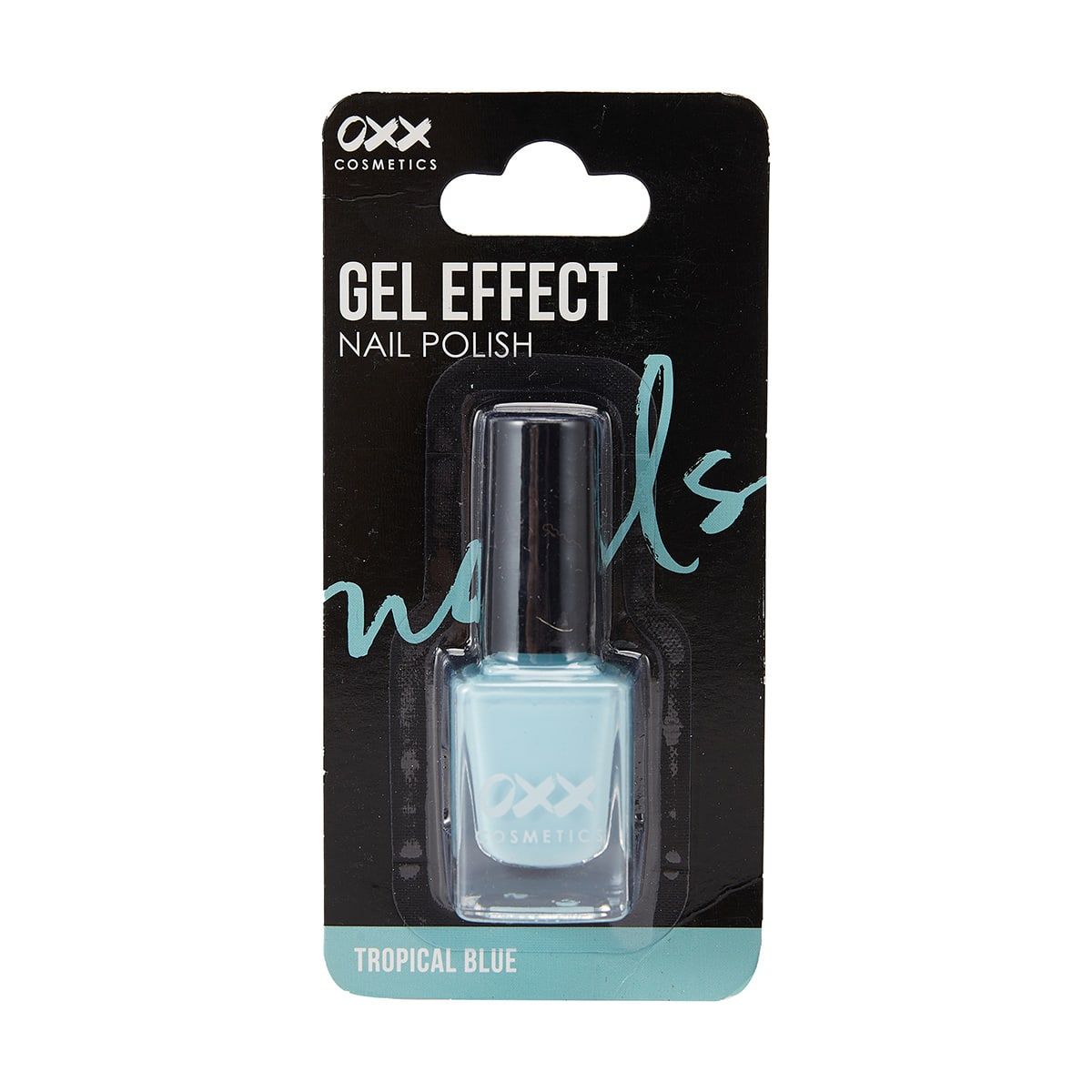 OXX Cosmetics Gel Effect Nail Polish - Tropical Blue