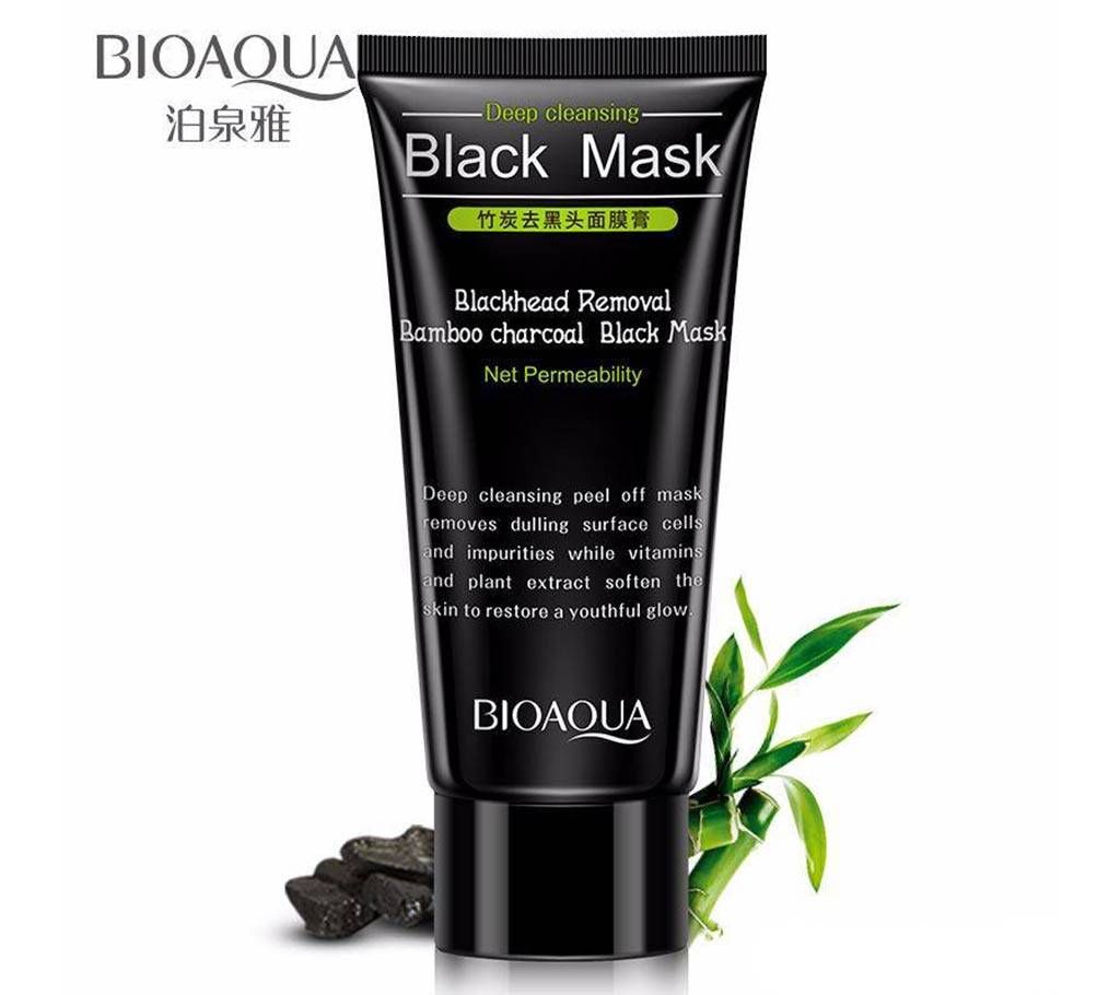 Bioaqua Black mask bamboo face wash 