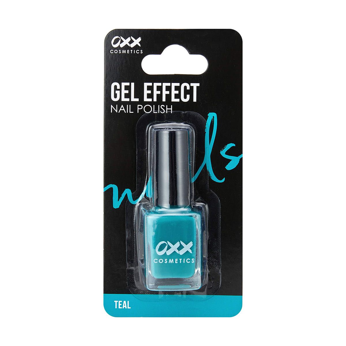 OXX Cosmetics Gel Effect Nail Polish - Teal