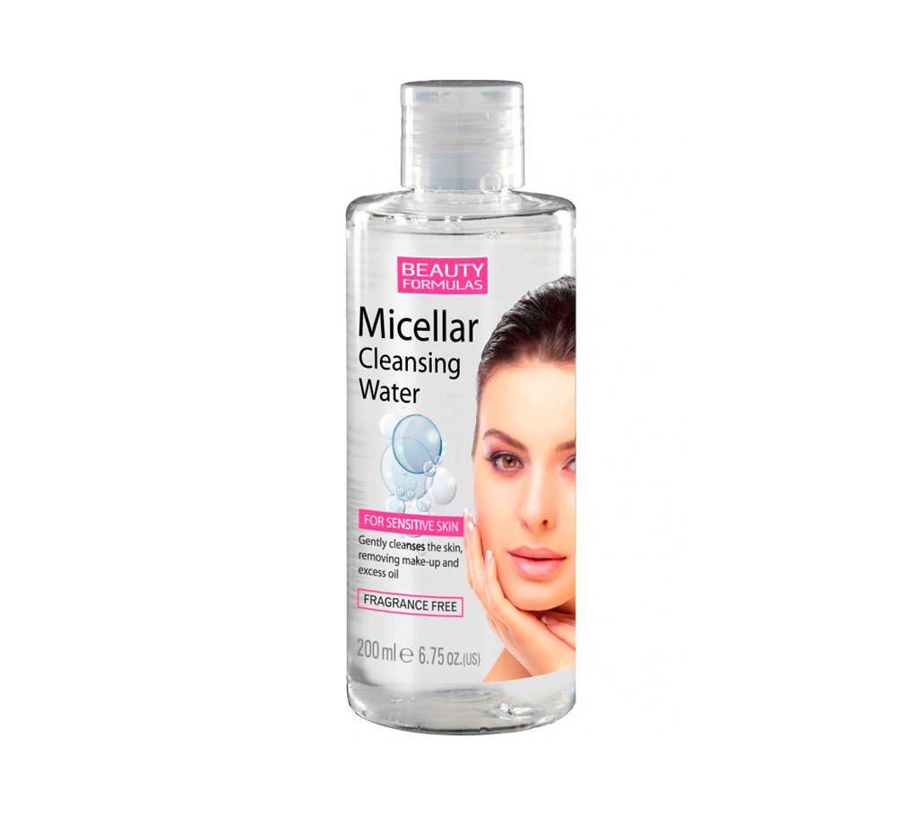 Beauty Formulas - Micellar Cleansing Water For Sensitive Skin - 200ml UK 