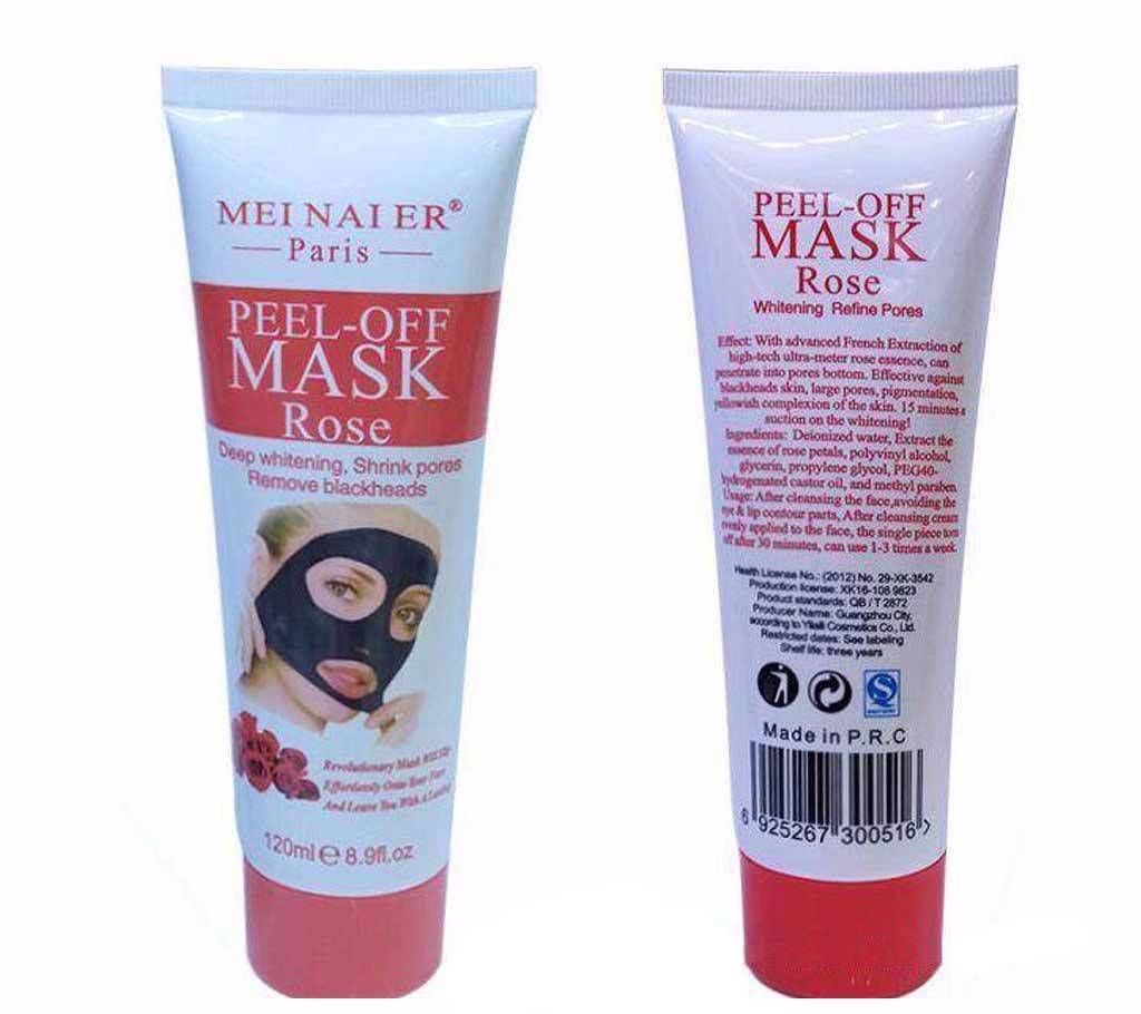 Peel off Mask (Rose) black mask