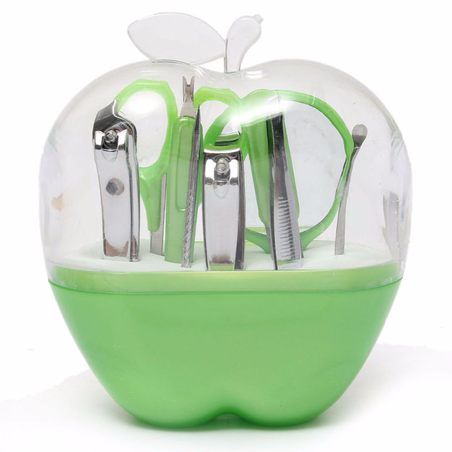 Apple Shaped Manicure Pedicure kit