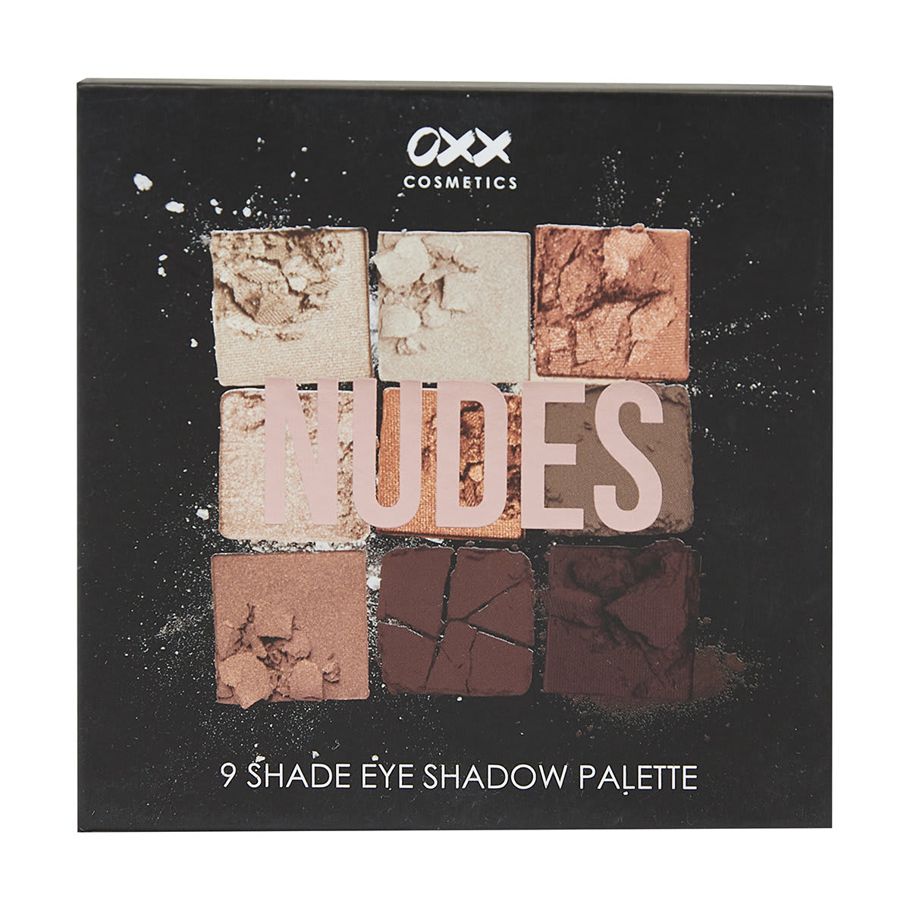 OXX Cosmetics 9 Shade Eye Shadow Palette - Nudes