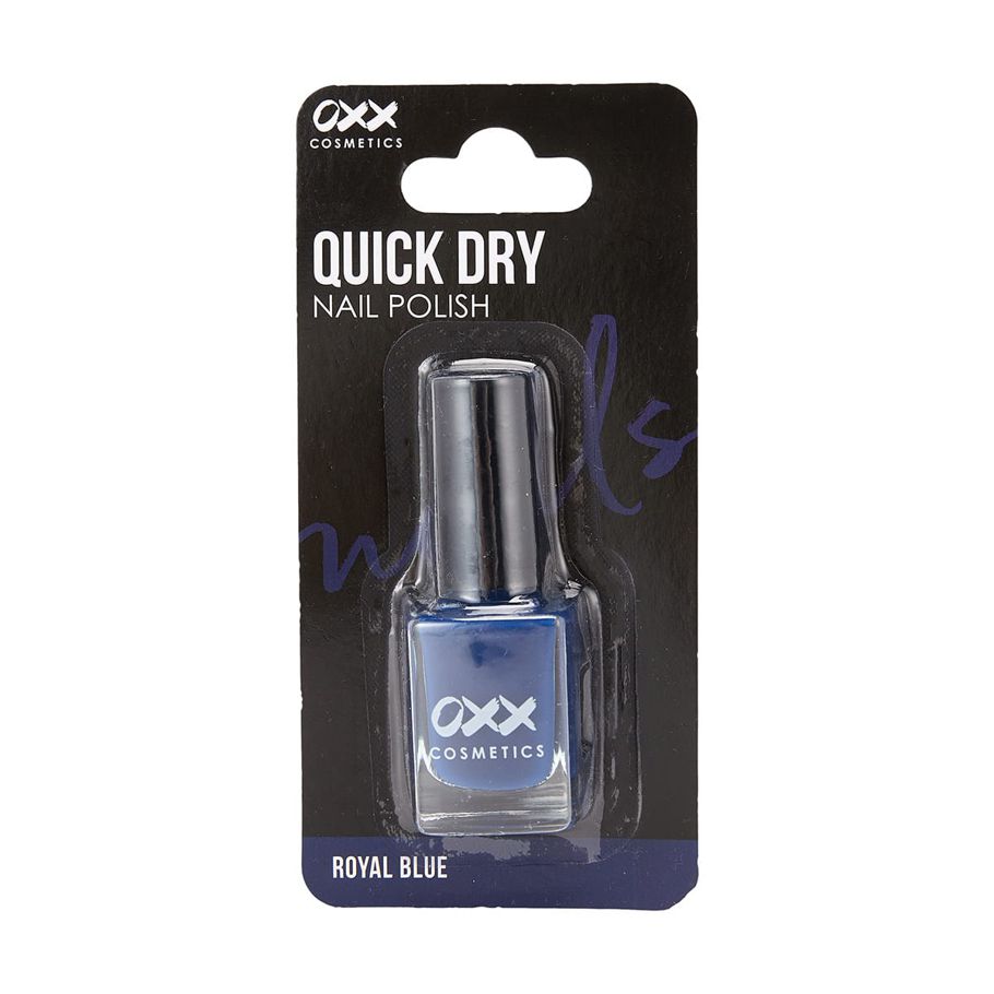 OXX Cosmetics Quick Dry Nail Polish - Royal Blue