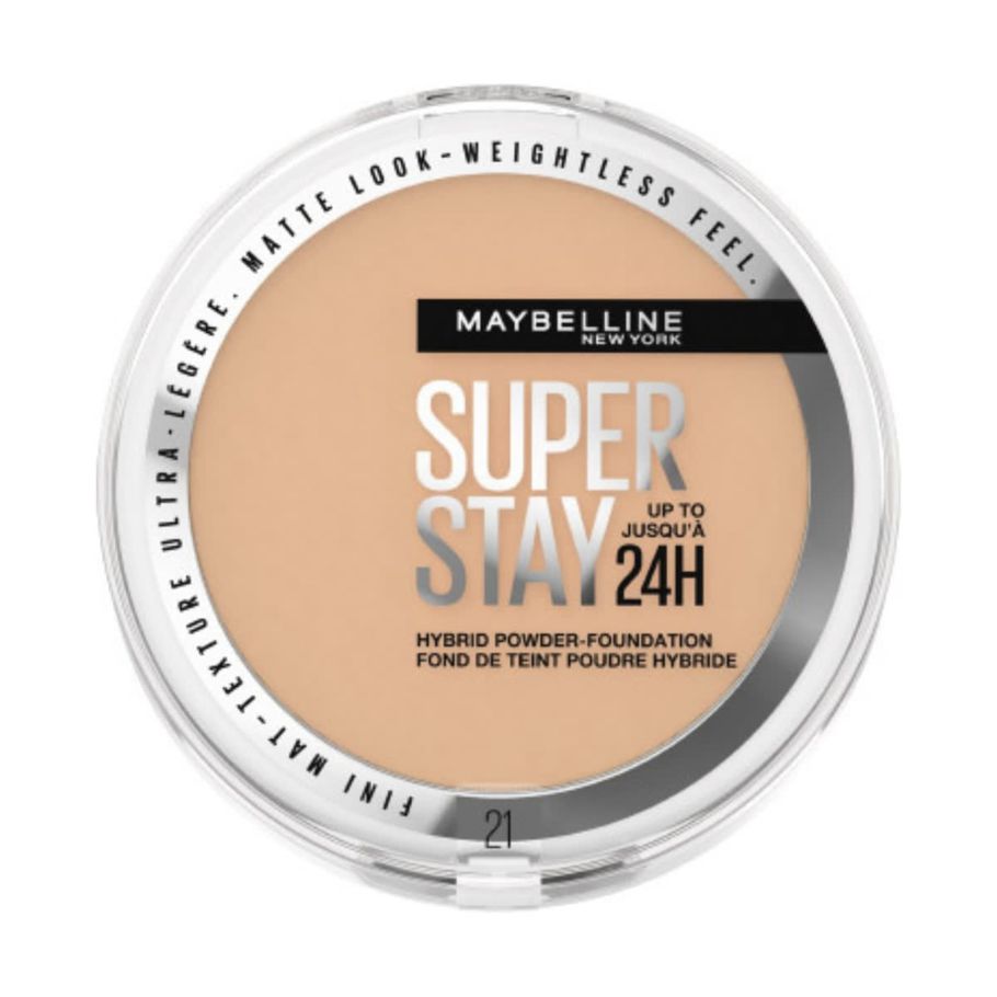 Maybelline New York SuperStay 24H Hybrid Powder Foundation - Beige 21