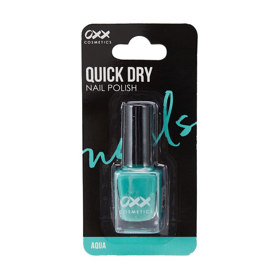 OXX Cosmetics Quick Dry Nail Polish - Aqua