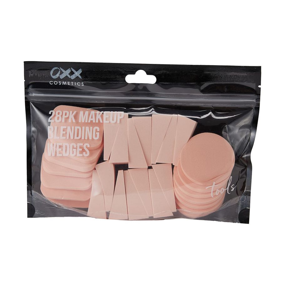 OXX Cosmetics 28 Pack Makeup Blending Wedges - Orange