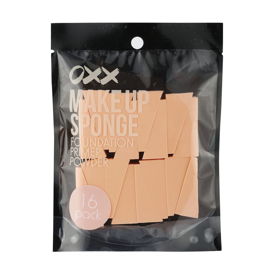 OXX 16 Pack Makeup Sponge - Beige