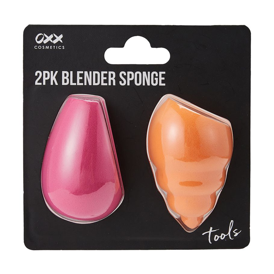 OXX Cosmetics 2 Pack Blender Sponge - Pink and Orange