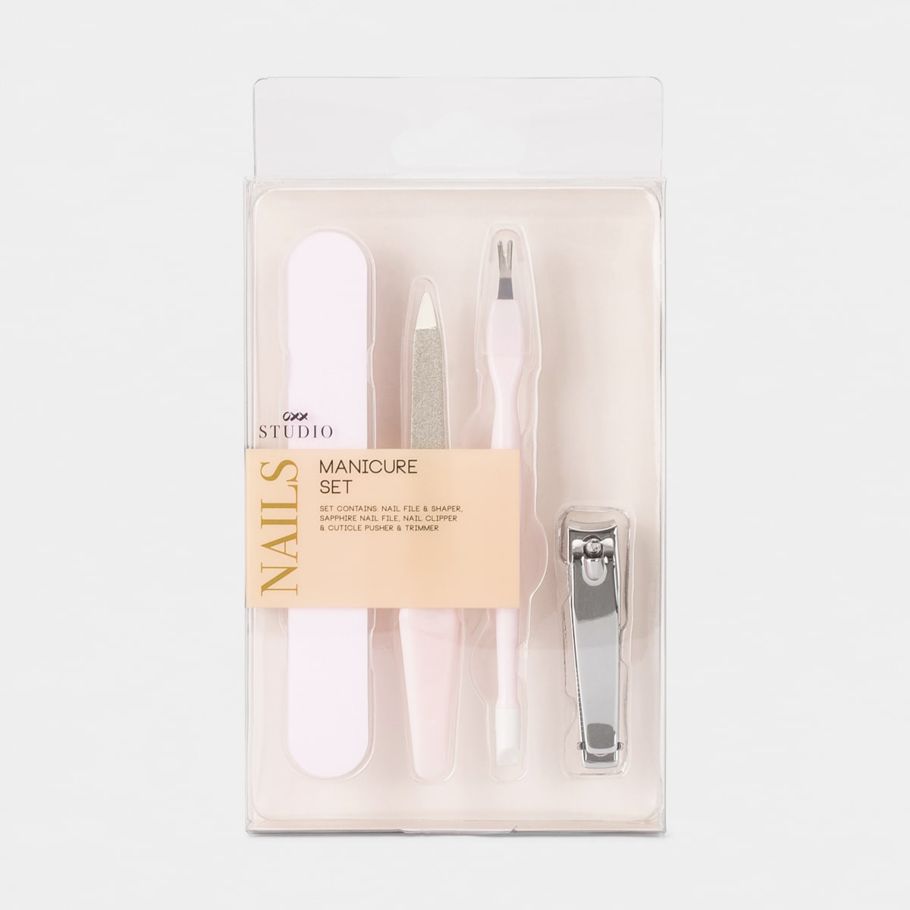 4 Pack OXX Studio Flawless Manicure Set