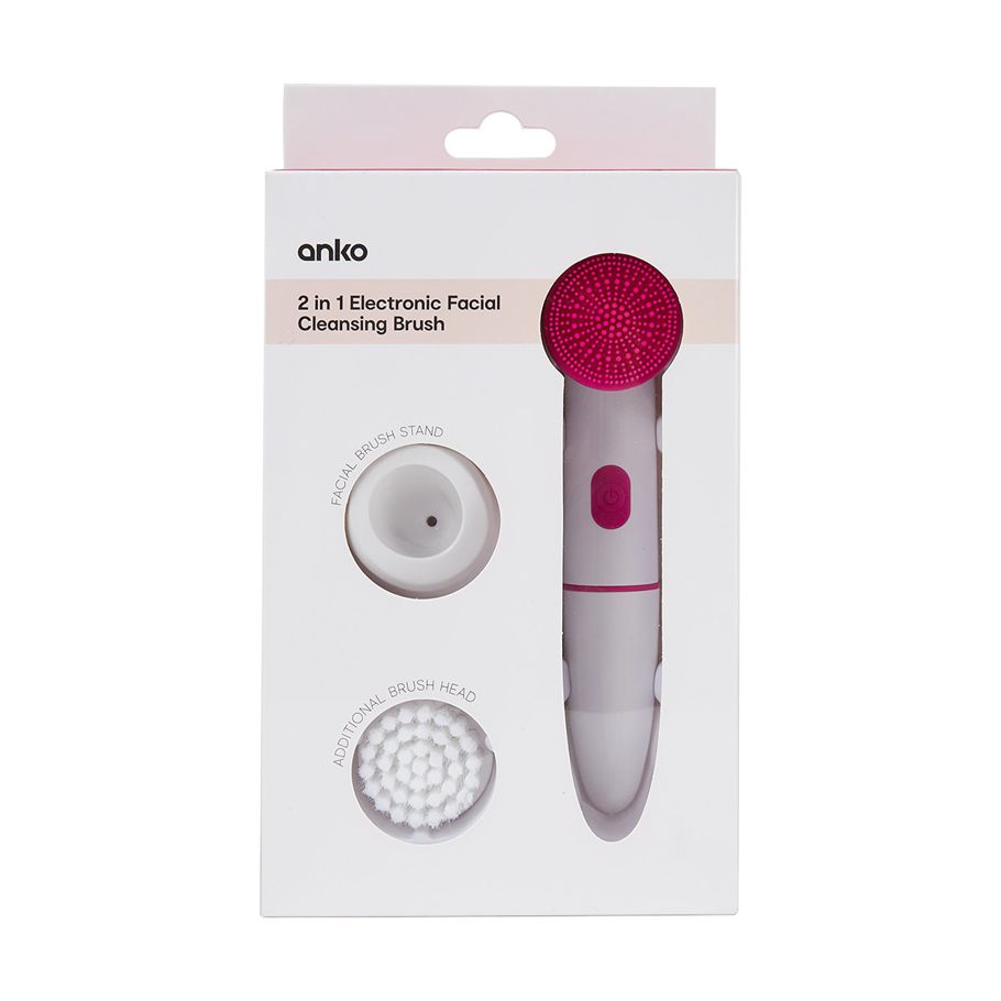 2-in-1 Electronic Facial Cleansing Brush
