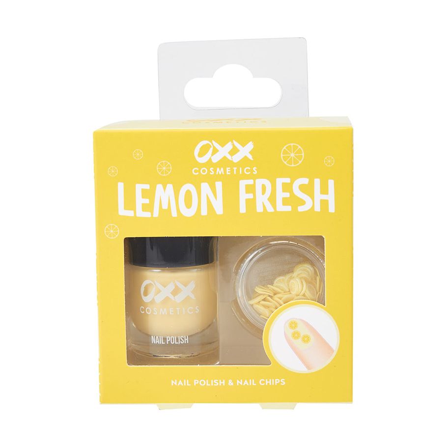 OXX Cosmetics Nail Polish and Nail Chips - Lemon Fresh