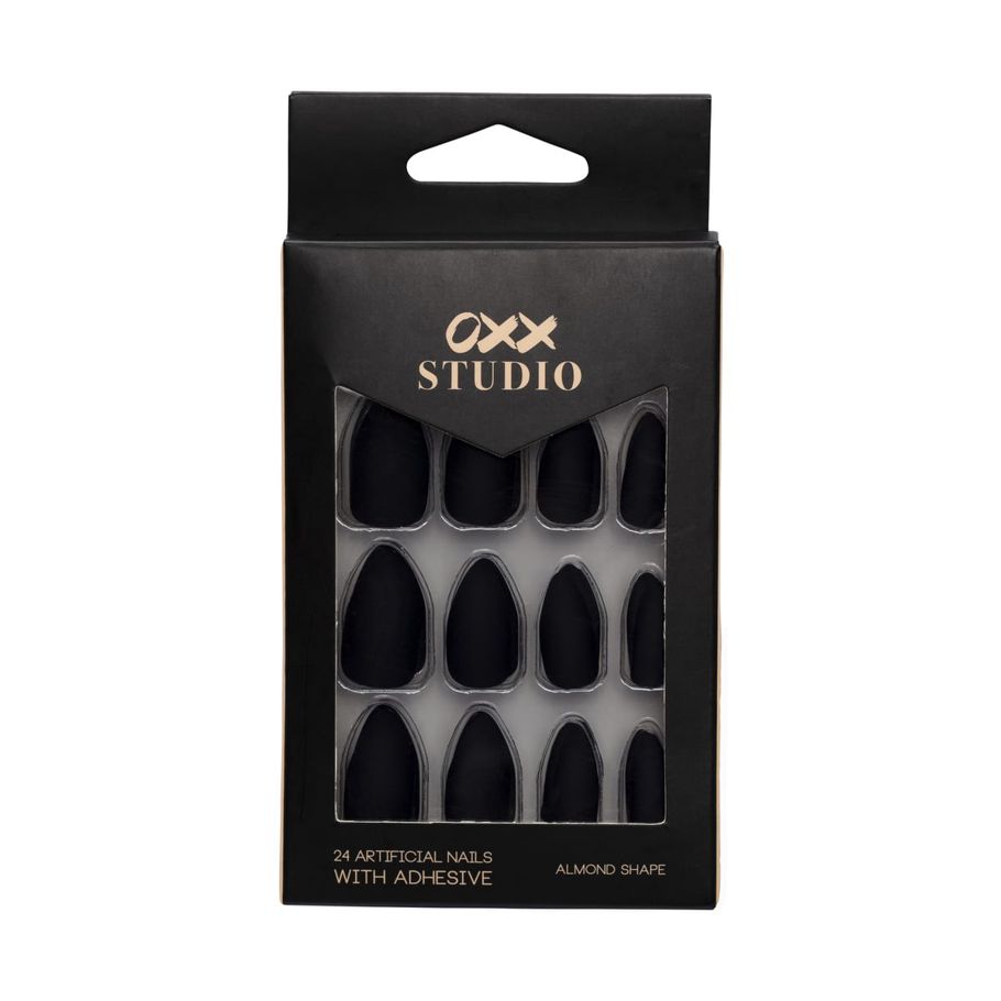 OXX Studio 24 Pack Artificial Nails with Adhesive