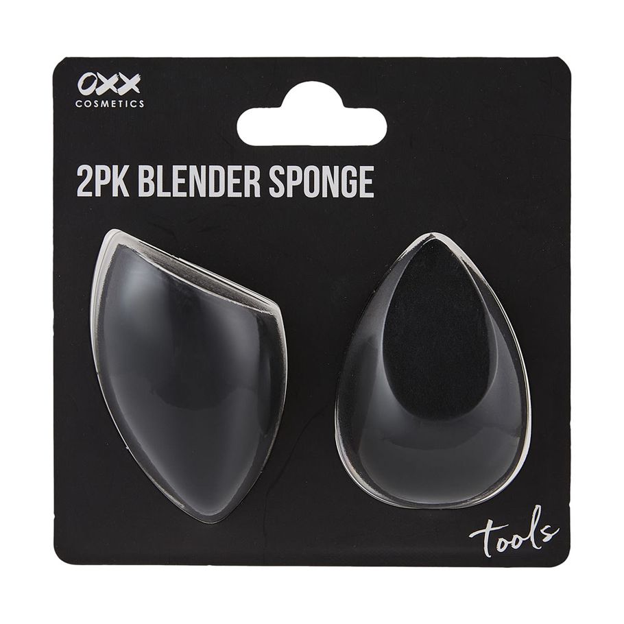 OXX Cosmetics 2 Pack Blender Sponge - Black