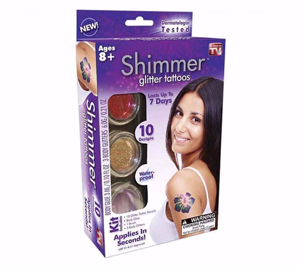 SHIMMER Body Art Glitter Tattoo 