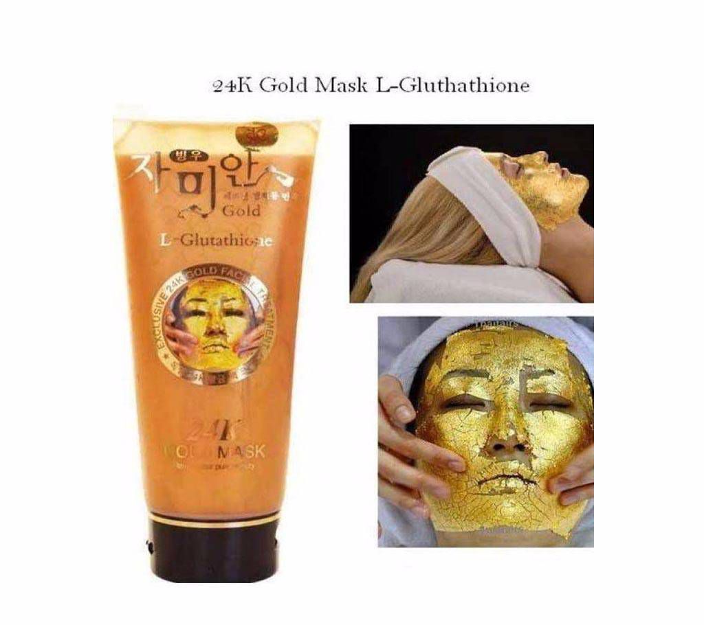 L-glutathione 24k Gold Mask