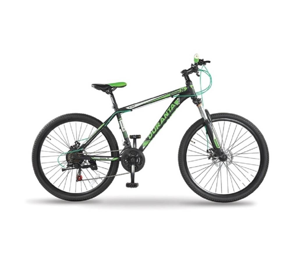 Duranta Supreme Multi Speed 26 inch Bike - Green - 804814  