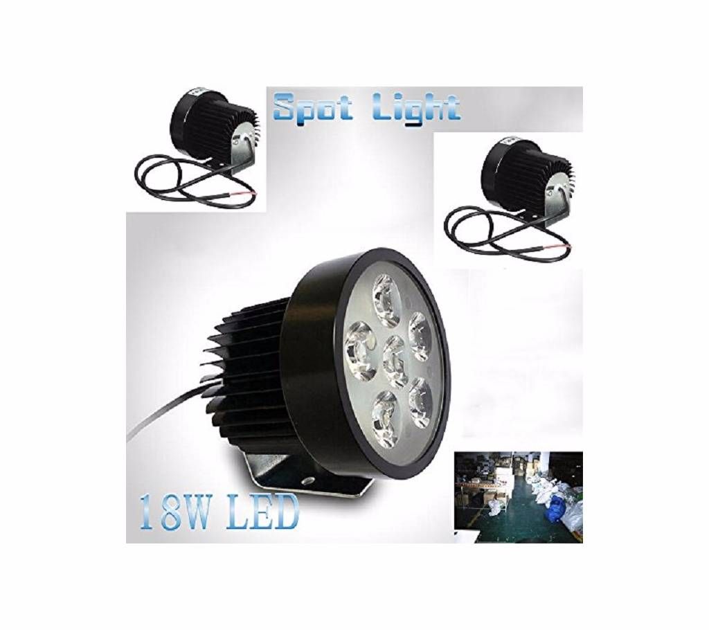 LED Motorcycle Headlight Bike Spotlight-2pcs