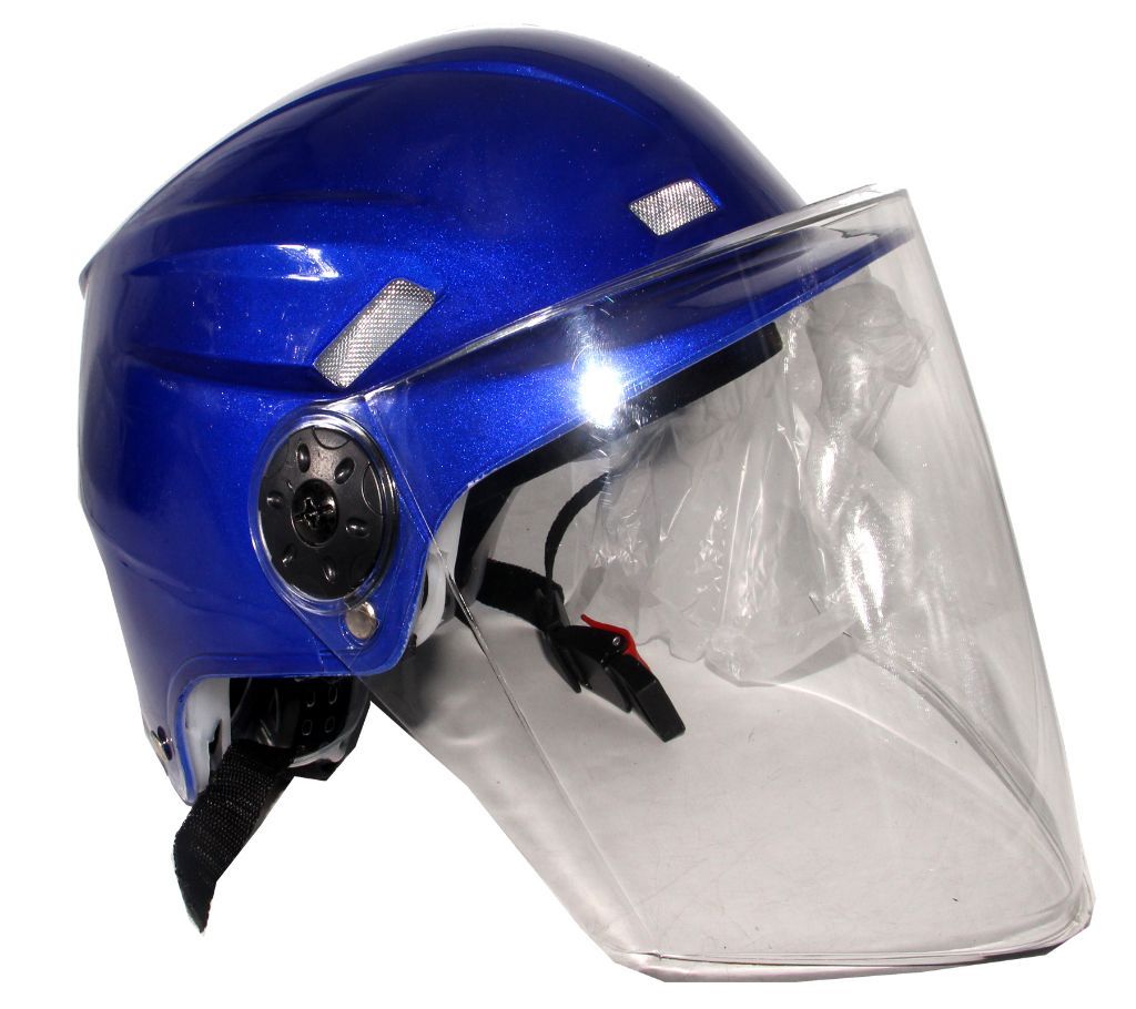 BM-1 ABS Bike Helmet for Men and Women - Blue Glossy