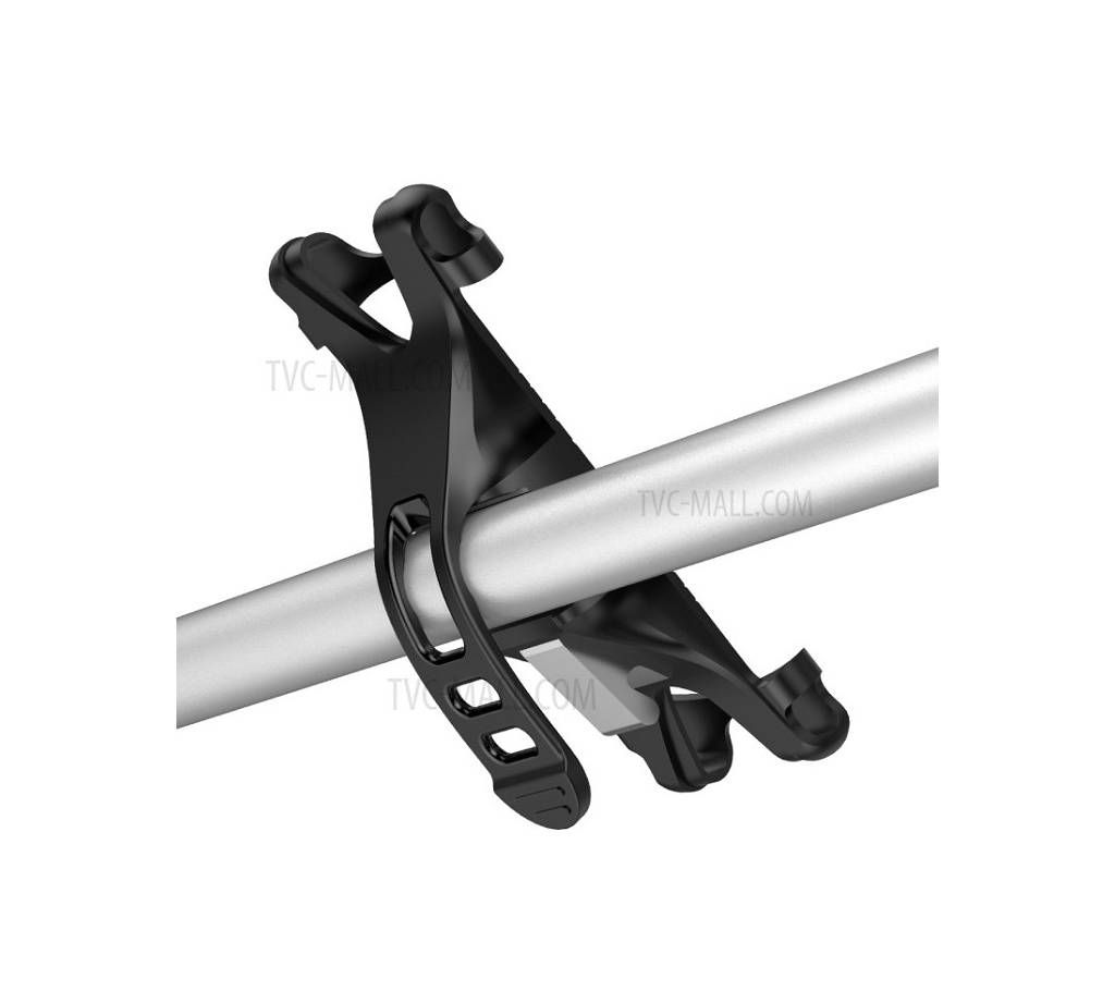 BASEUS Universal Adjustable Phone Bike Mount Holder for iPhone 7, Huawei P10 etc. - Black