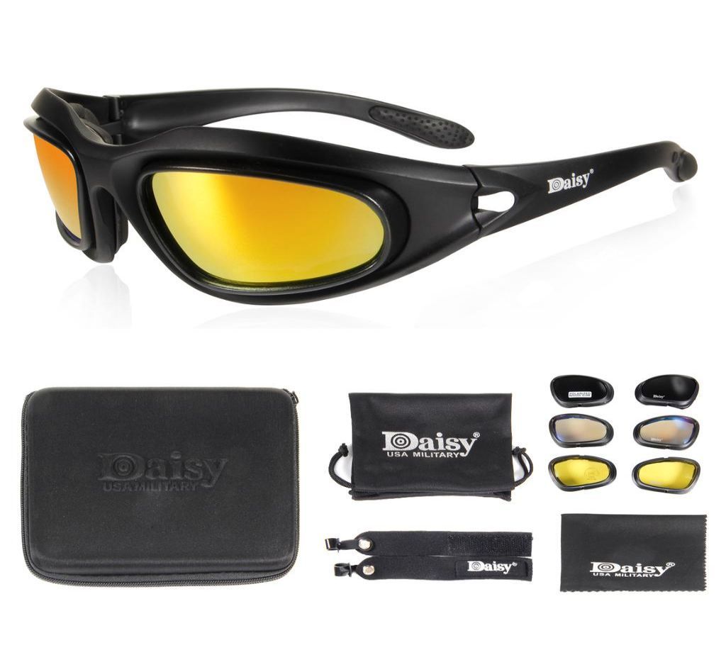 Polarized & night vision goggles with box