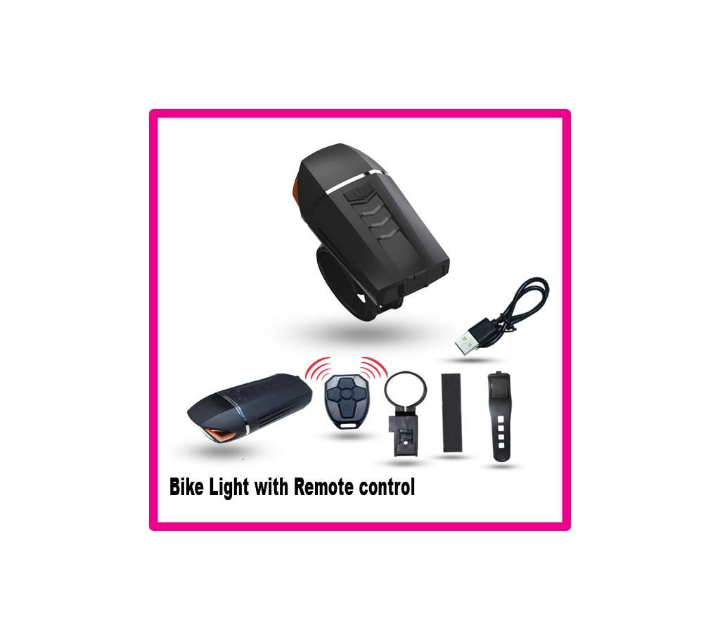 Bike Light With Remote Control Waterproof