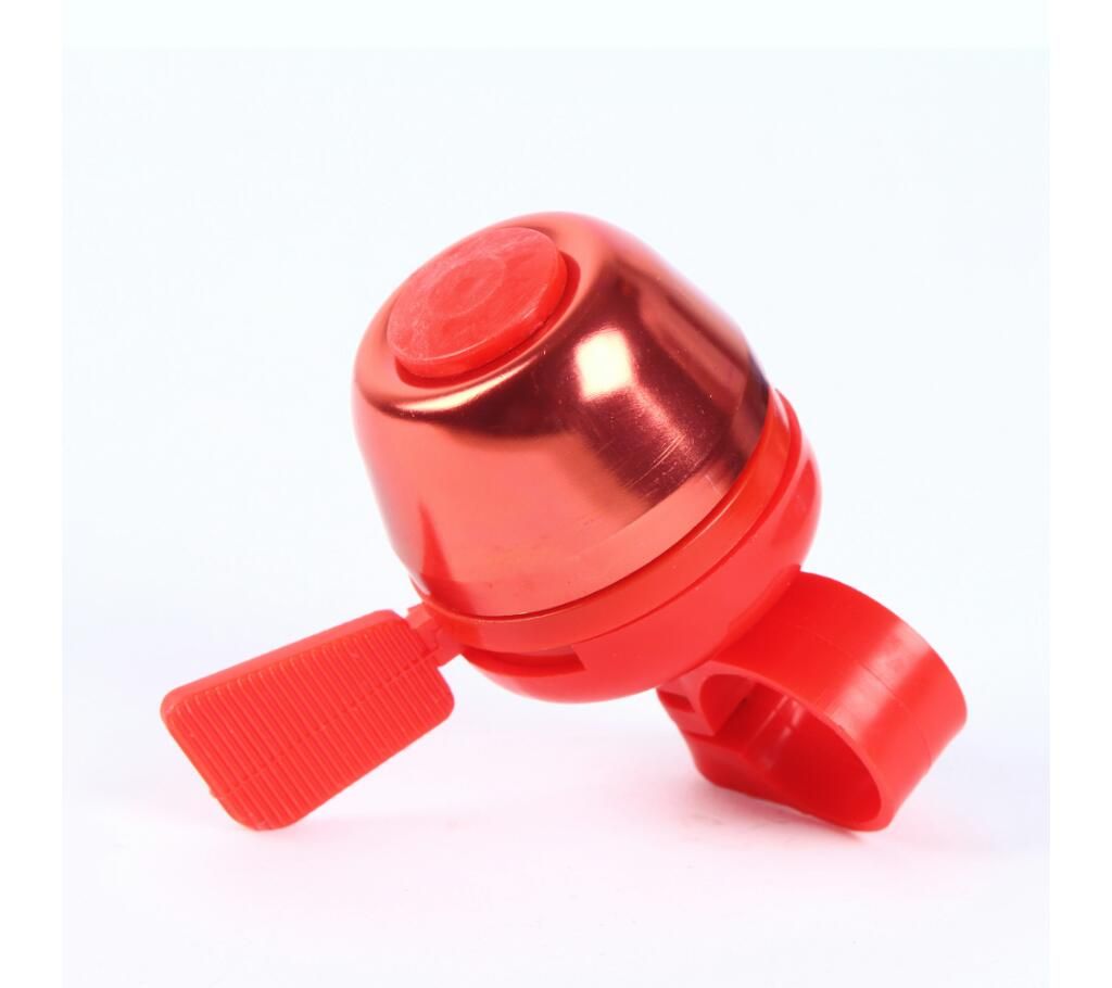 Bicycle alloy bell - red