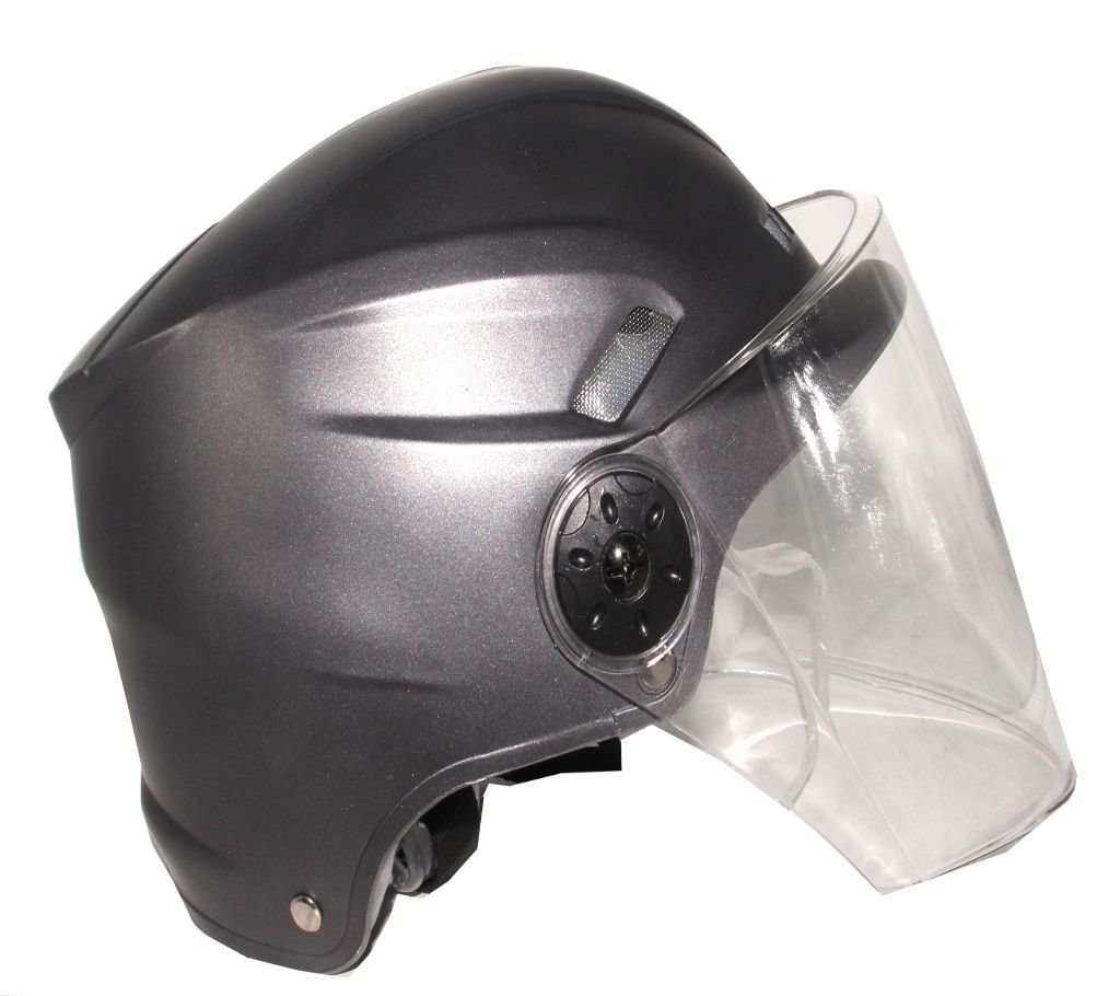 BM-1 ABS Bike Helmet for Men and Women -Smoke Glossy